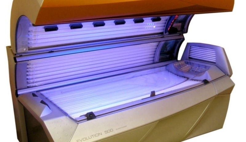 Fotografie zobrazující solárium