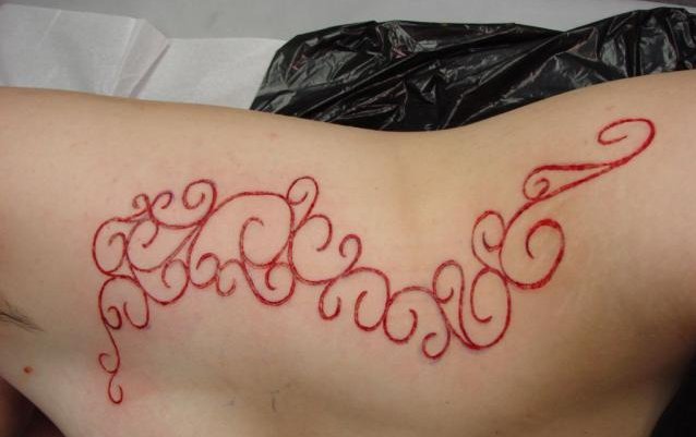 Skarifikace-ozdobné jizvení kůže