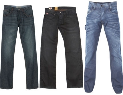 Fotografie pánských jeansů