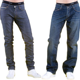 Fotografie pánských modrých džín