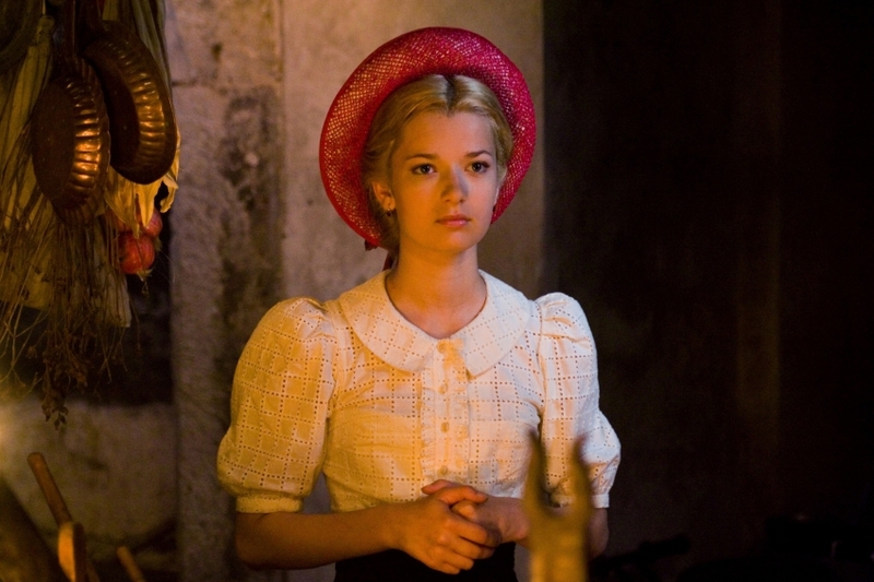 Herečka Marika Šoposká ve filmu Začarovaná láska