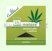 konopné mýdlo s rašelinou