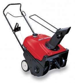 Snímek zobrazující sněžnou frézu