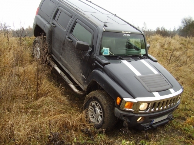 jízda v Hummeru