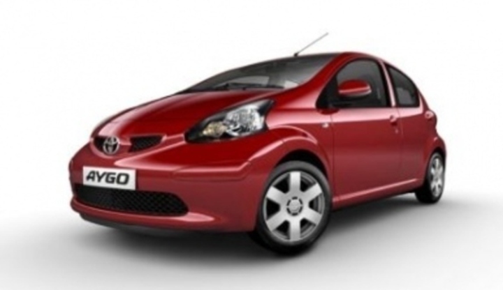 Toyota Aygo - inspirována vodním skútrem Toyota Aygo a její prezentace