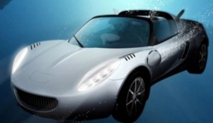 Rinspeed sQuba – auto nebo ponorka? Osobní automobil Rinspeed a jeho prezentace