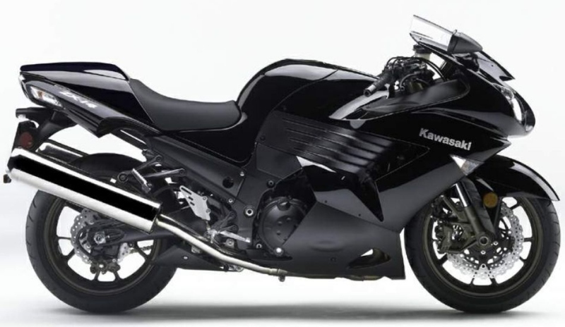 Předností Kawasaki ZZR 1400 je aerodynamika