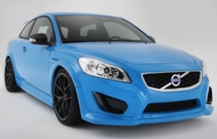 Volvo C30 Polestar Automobil značky Volvo C30 Polestar a jeho boční pohled