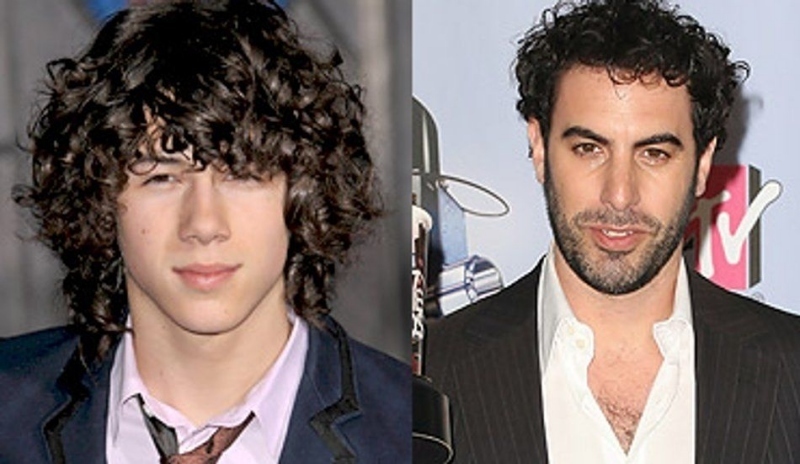 Fotografie dvou mužů zobrazující jejich sestřihy