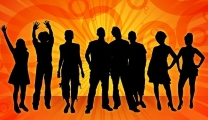 Jak přežít firemní večírek Propagační plakát zobrazující párty