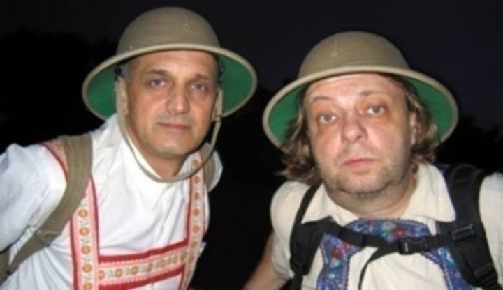 Česká soda - postrach televize Fotografie herců Davida Vávry a Milana Šteindlera v pořadu Česká Soda