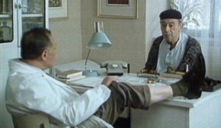 Vesničko má středisková Záběr herců z filmu Vesničko má středisková