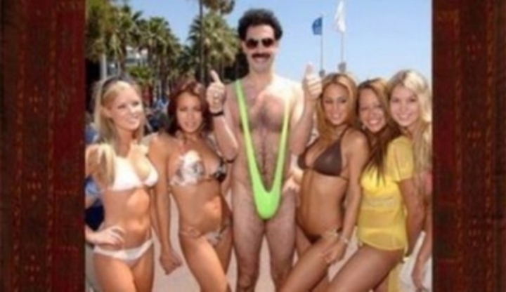 Borat – perla filmových komedií Americký herec Sasha Baron Cohen ve filmu Borat