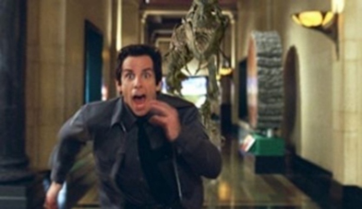 Americký herec Ben Stiller ve filmu Noc v  muzeu