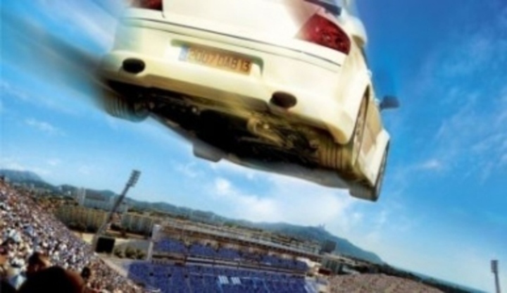 Snímek z francouzského filmu Taxi 4