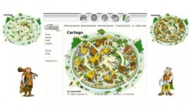 Travian – nejlepší on-line hra současnosti? Fotografie zachycující počítačovou hru Travian