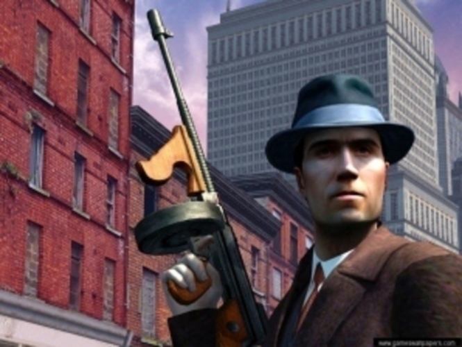 Mafia versus Mafia 2 Kreslený obrázek z počítačové hry Mafia