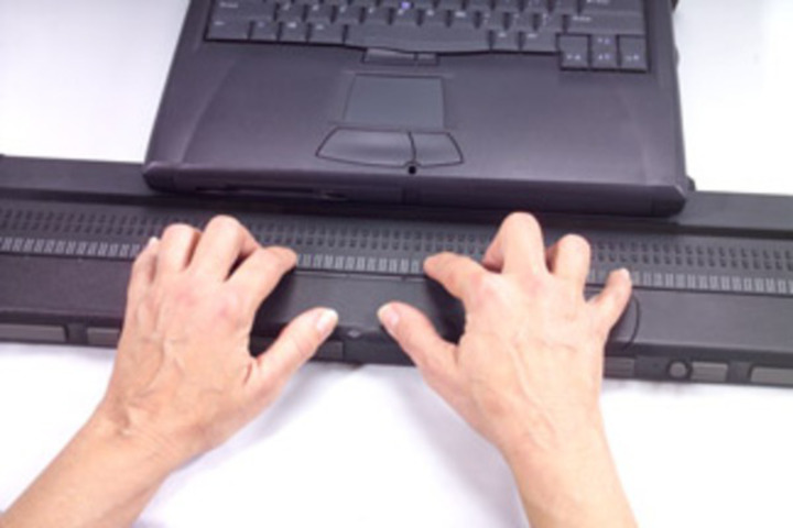 Klávesnice pro nevidomé 