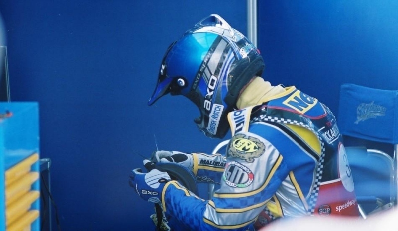 Fotografie automobilového závodníka