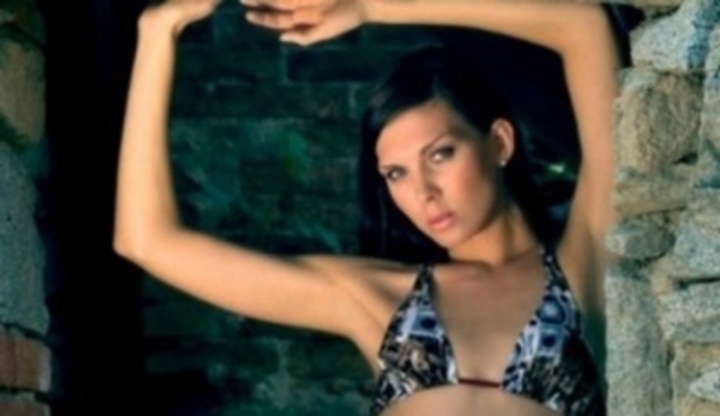 Sexy Miss ČR - Lucie Králová Modelka Lucie Králová při pózování v plavkách