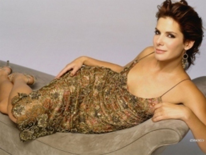Sexy Sandra Bullock Herečka Sandra Bullock při svém propagačním focení