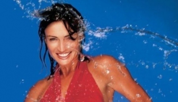 Sexy Hanka Kynychová Česká cvičitelka Hanka Kynychová na své propagační fotografii