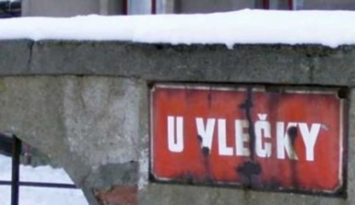 Mapy měst - názvy a jména Fotografie s detailem na název ulice