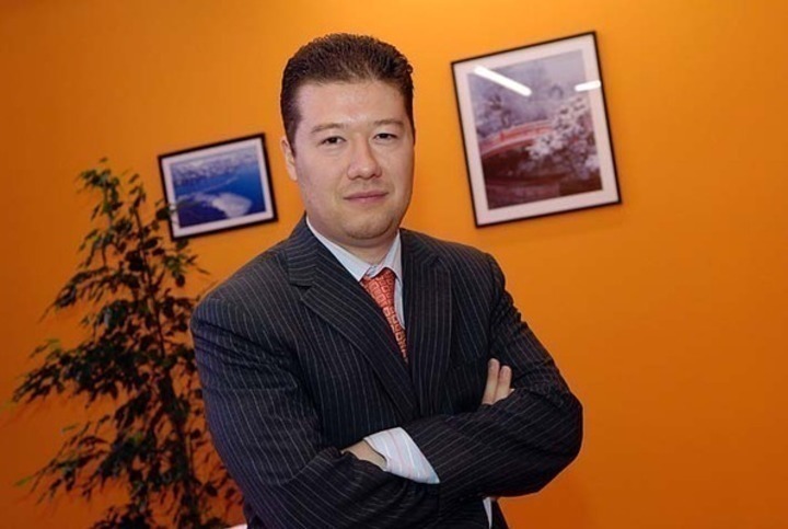 Kandidát na prezidenta ČR Tomio Okamura při své propagaci