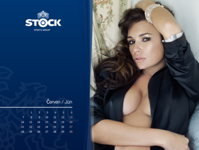 Pavlína Němcová - nová tvář Stock 2011 Modelka Alena Šeredová a její kampaň na kalendář Stock 2010