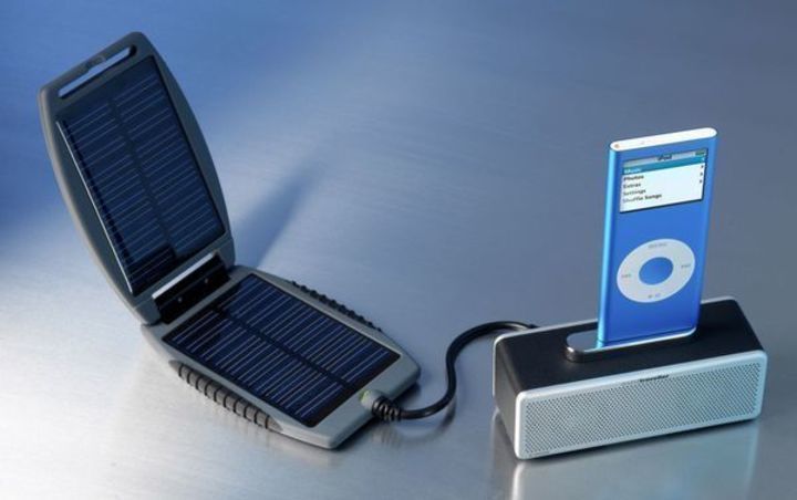 Fotografie solární nabíječky