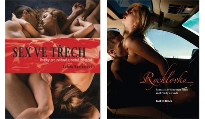 Knihy o sexu aneb hledáme inspiraci Přední titulky knih se sexuální tématikou