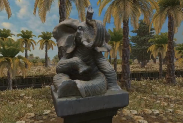 Budoucnost 3D her - Neomezený detail Fotografie sochy