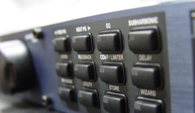 Fotografie zobrazující tlačítka na panelu