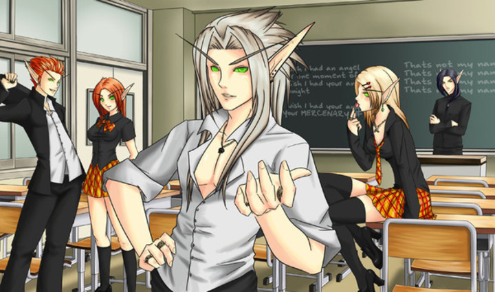 Škola hrou - dneska počítačovou Snímek z kresleného filmu