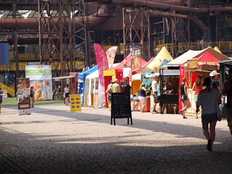 Fotografie výstavních stánků