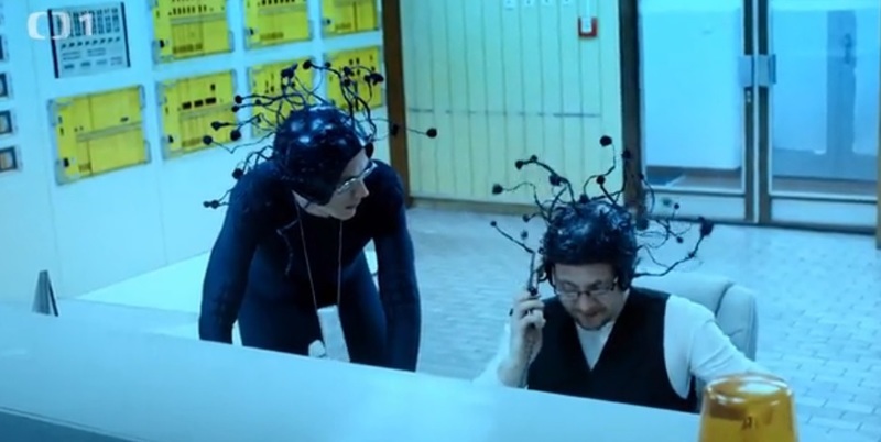 Pečený sněhulák - scénka Co se děje v hlavě