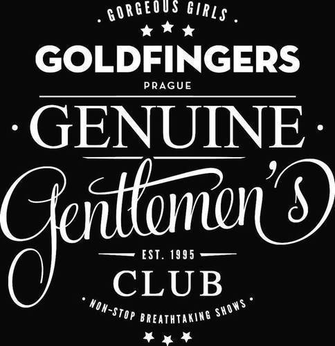 Goldfingers – klub, kde Vám zatančí nejkrásnější děvčata Snímek zachycující logo kludu Goldfingers