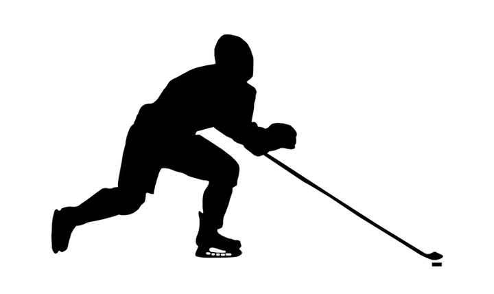 Všechno, co potřebujete vědět o hokeji Silueta rozjetého hokejisty