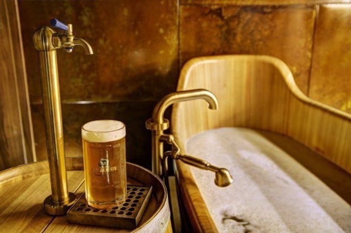 Kde se pivo vaří, tam se dobře daří Pivní lázně