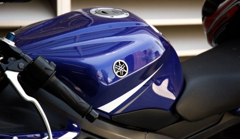 Fotografie přední části motorky