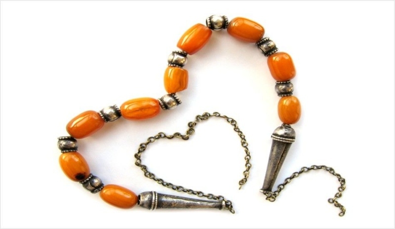 Korálky zobrazující srdce