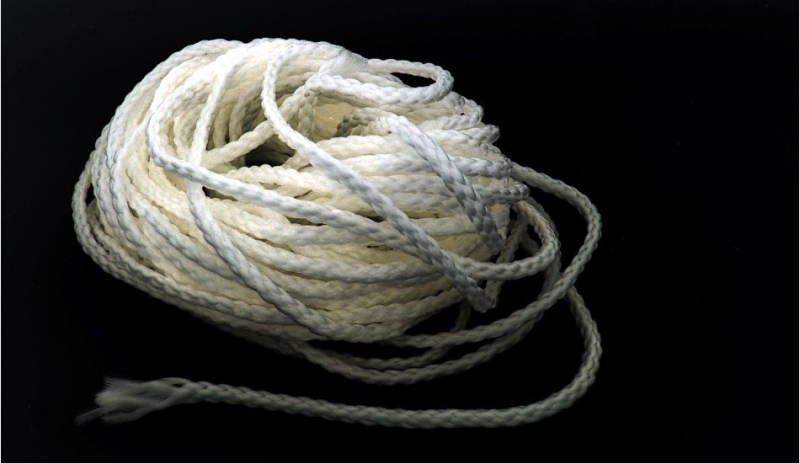 Snímek stočeného provazu