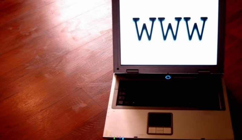 Snímek zobrazuje web