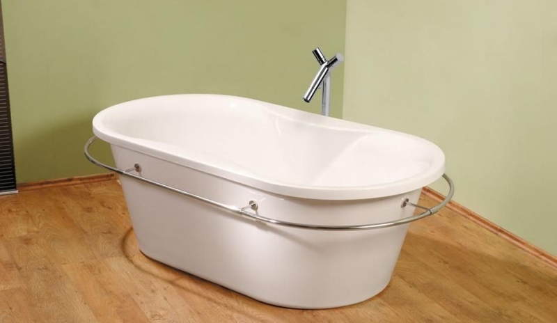 Fotografie bílé vany