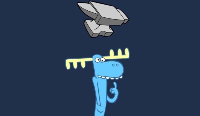 Postavička Losa z kresleného seriálu Happy Tree Friends