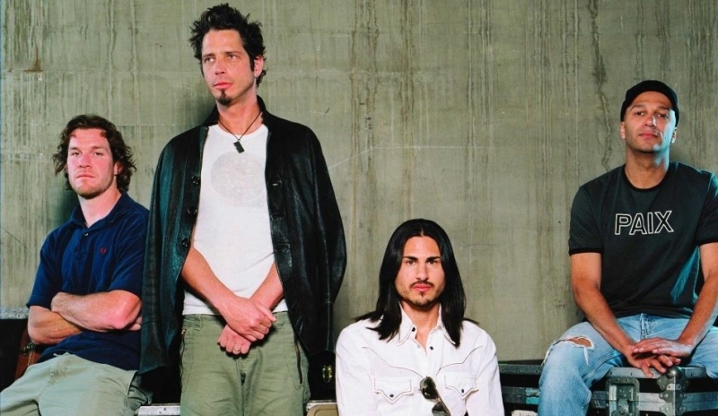 Snímek členů skupiny Audioslave 