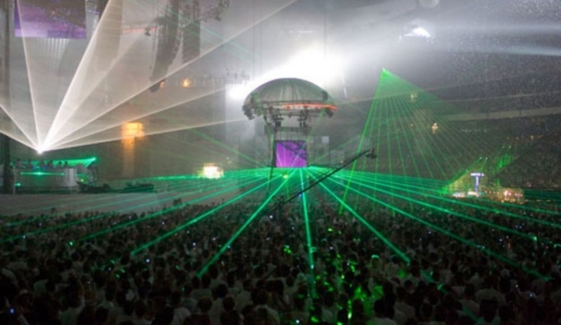 Snímek Laser light show