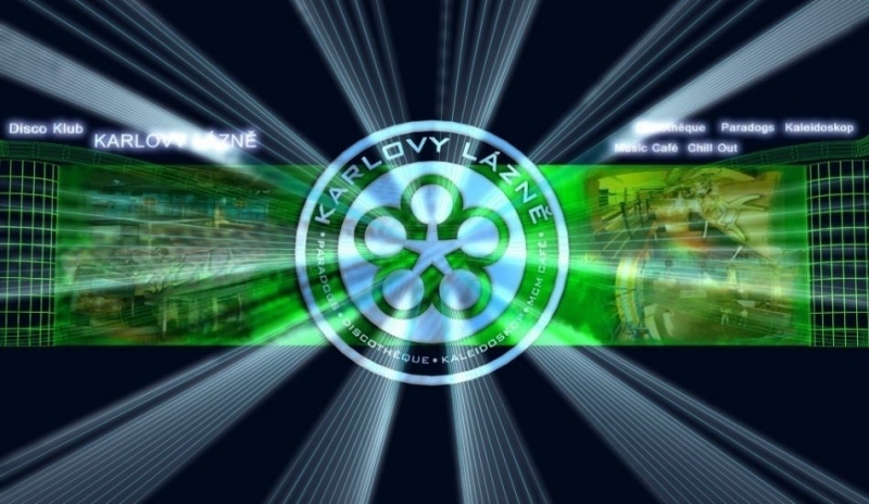 Logo disko klubu Karlovy lázně