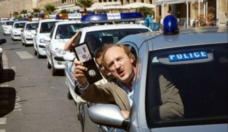 Snímek z filmu Taxi 4