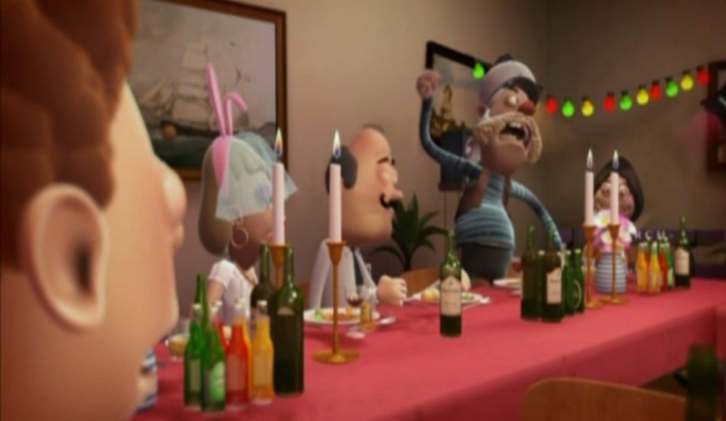 Ukázka z animovaného filmu Terkel má problém